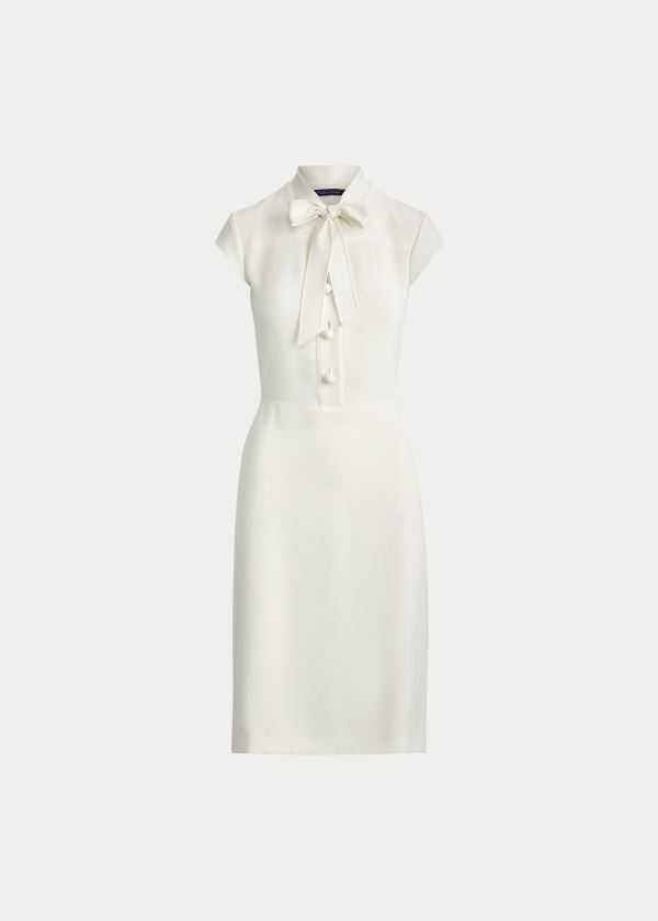 Vestido Ralph Lauren Carlisle Crepe Cady Day Mulher 37960-MHZW